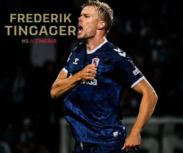 Frederik Tingager er KSDH's Man of the Match