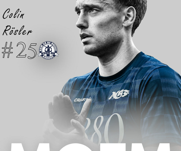 Colin Rösler er KSDH's Kampens Spiller.