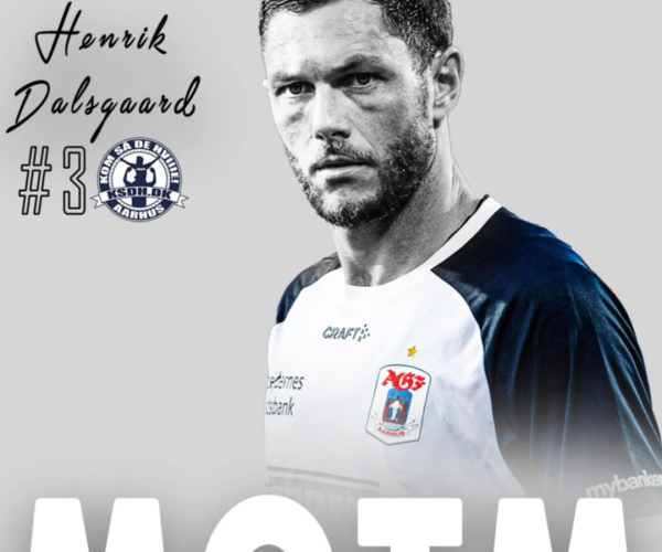 Henrik Dalsgaard er KSDH's Kampens Spiller.