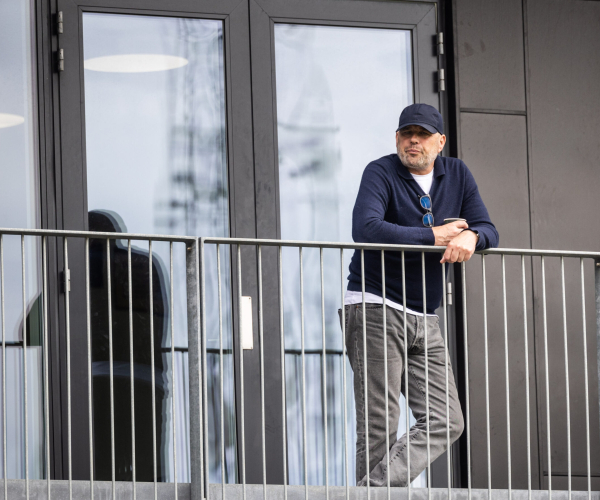 Carsten V. Jensen på Fredensvang.