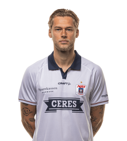 Officielt AGF spillertrup-foto af Felix Beijmo sæsonen 2025/26