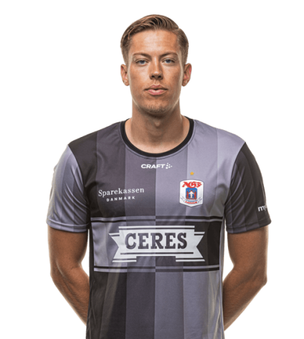 Officielt AGF spillertrup-foto af Leopold Wahlstedt sæsonen 2025/26