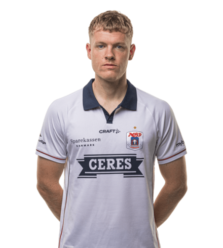 Officielt AGF spillertrup-foto af Sebastian Jørgensen sæsonen 2025/26