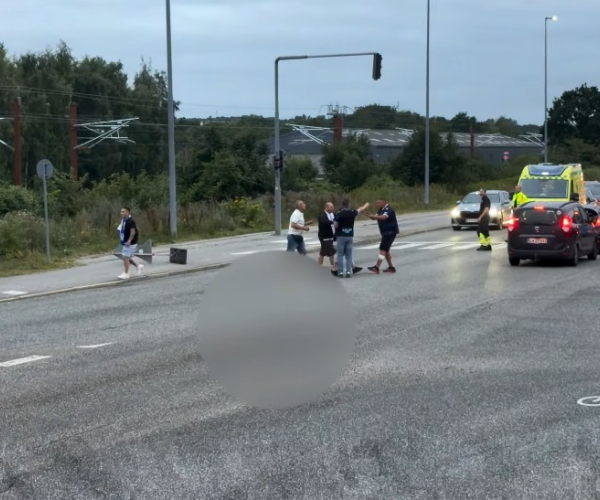 Uroligheder efter AGF-kamp imod Lech Poznan.