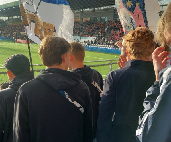 AGF-fans i Farum.