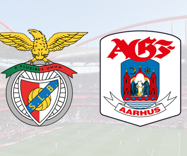 SL Benfica vs. AGF Kampgrafik.