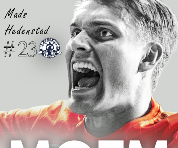 Mads Hedenstad Christiansen er KSDH's Kampens Spiller.