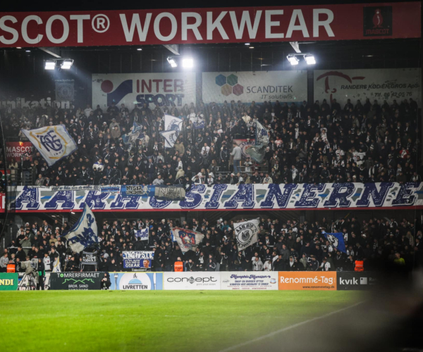 AGF-fans på Cepheus Park.