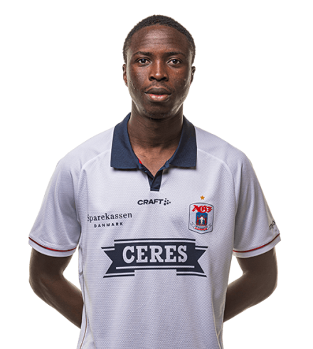 Officielt AGF spillertrup-foto af Youssouph Badji sæsonen 2025/26