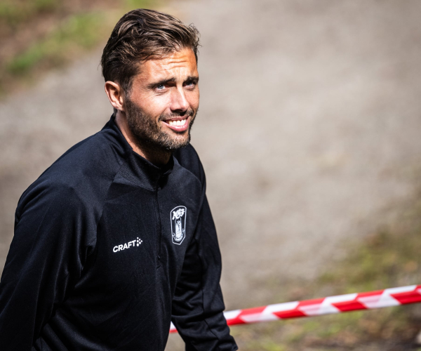 Jakob Poulsen smiler.