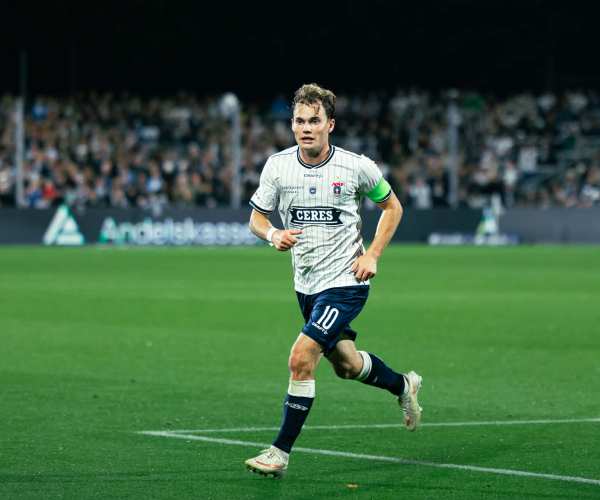 Kristian Arnstad i løb mod FCM.