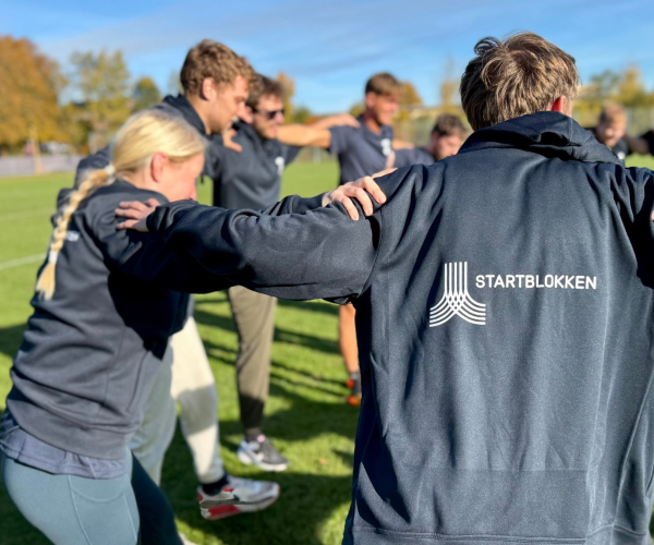 Startbokken træner i Vejlby.