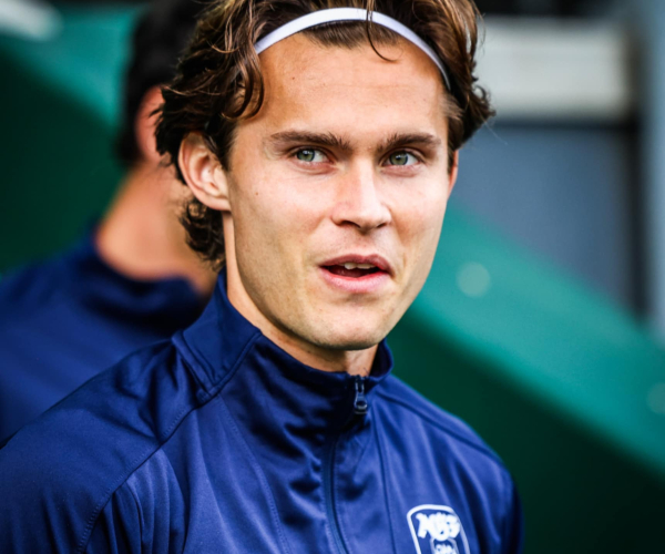 Markus Solbakken i AGF-træningsdragt.