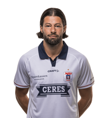 Officielt AGF spillertrup-foto af Kevin Yakob sæsonen 2025/26