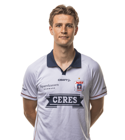 Officielt AGF spillertrup-foto af Rasmus Carstensen sæsonen 2025/26