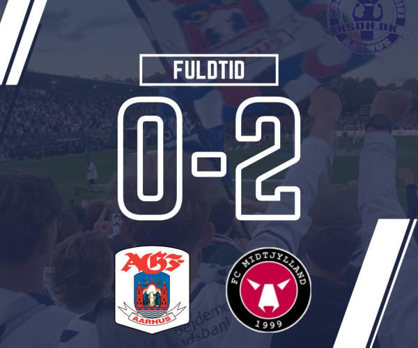 AGF taber 0-2 til FCM.