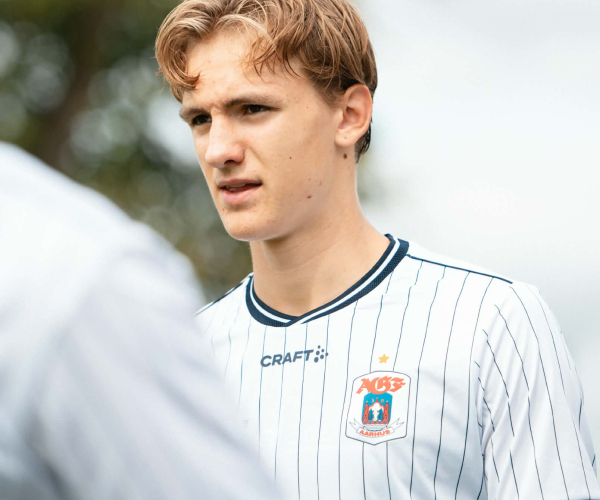 Georg Kaspersen i AGF-trøje.