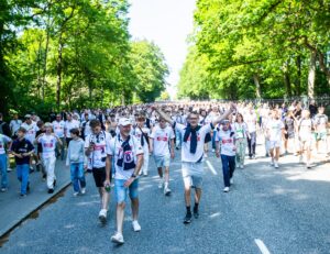 AGF fanmarch ankommer til Ceres Park