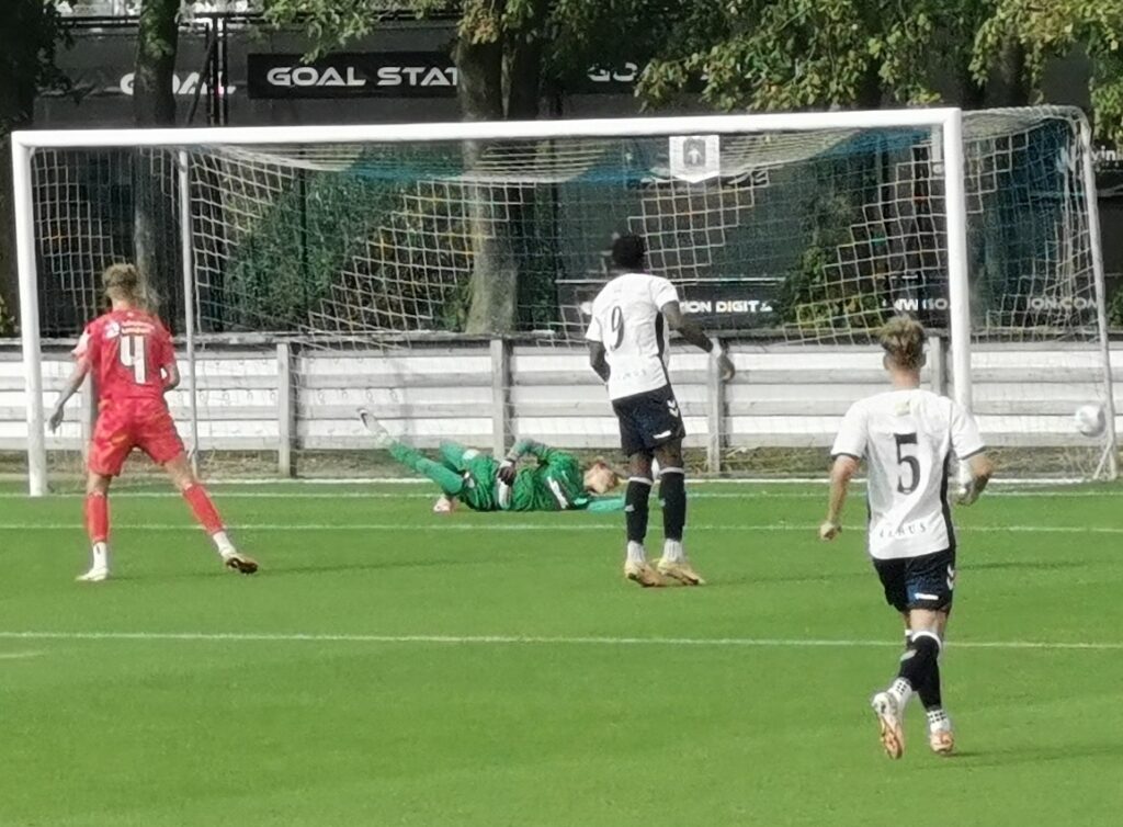 Mål af U19 drengene imod FCN på Fredensvang 26/-23