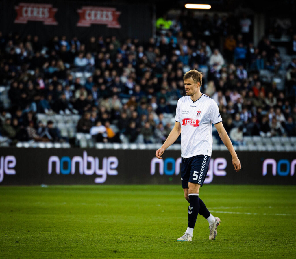 Frederik Tingager på Ceres Park.