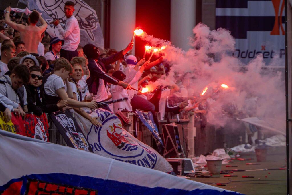 Pyro stemnings pokalfinale