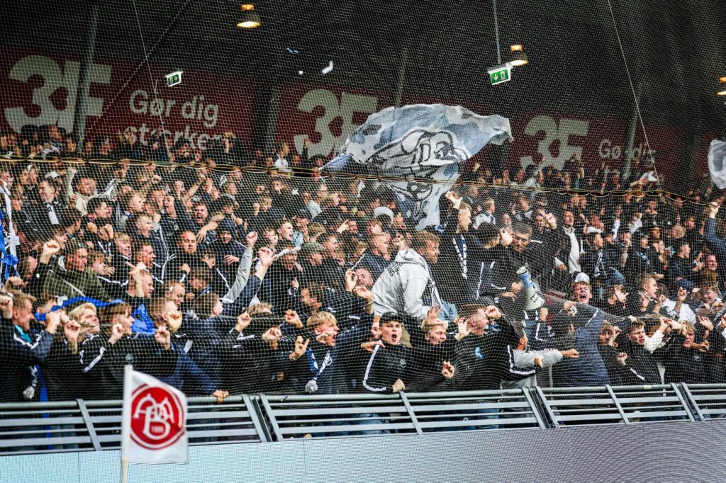 AGF-fans i Aalborg.