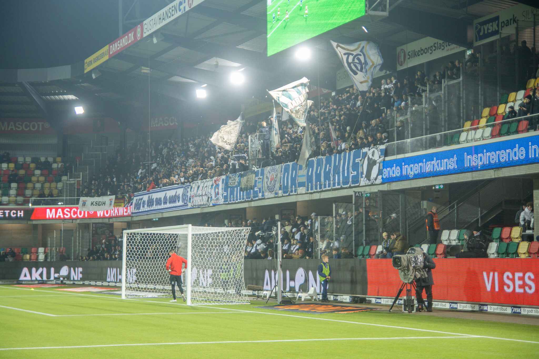 AGF fans i Silkeborg