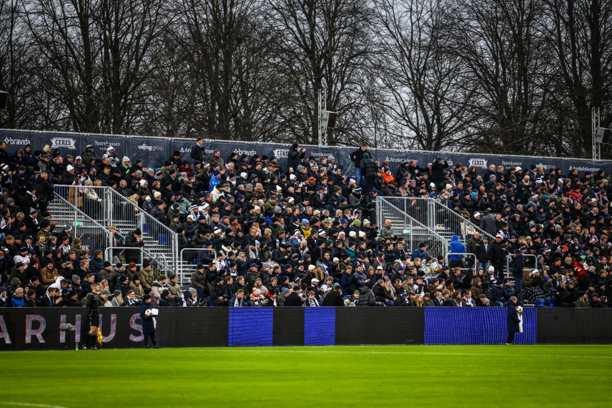 AGF-fans på Ceres Park Vejlby.