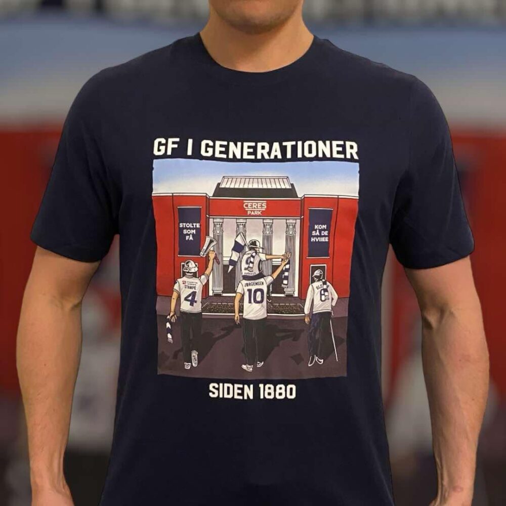 GF I Generationer T-shirt i Blå