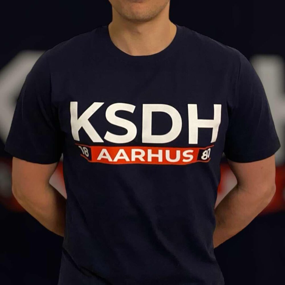 KSDH Aarhus 1880 T-shirt i Blå