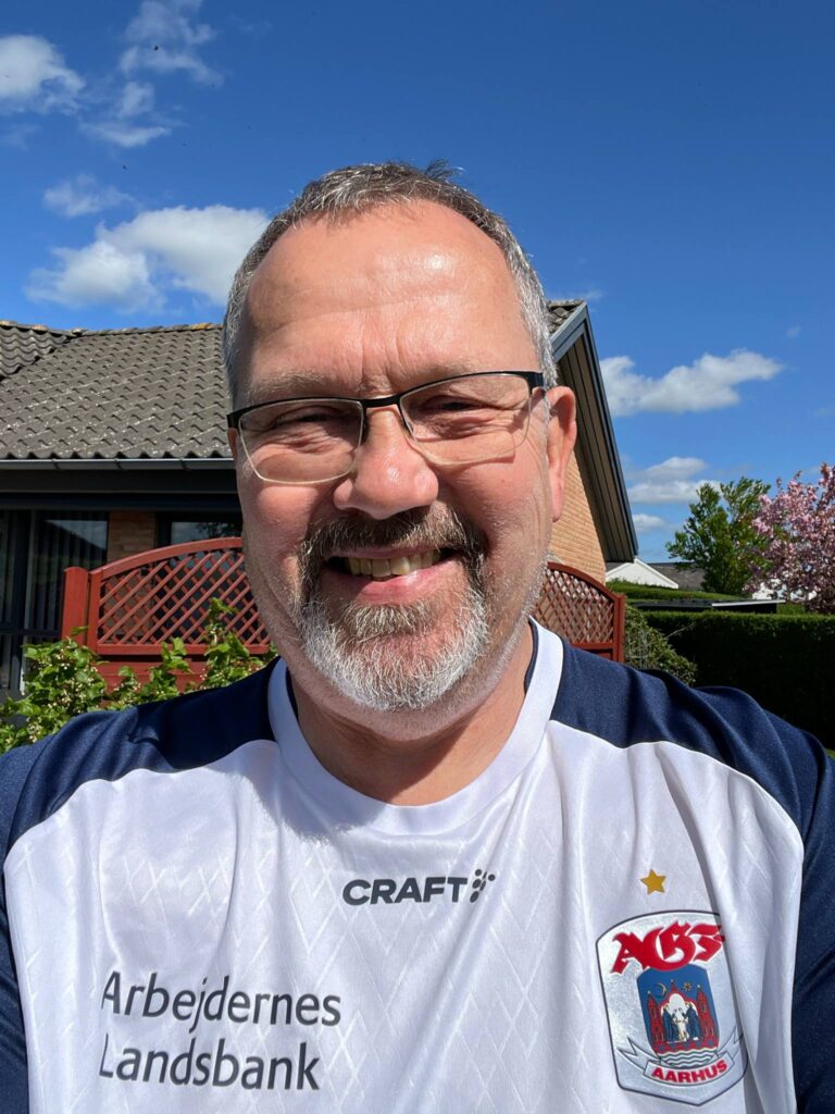 Per Hvid Jensen er glødende AGF-fan.