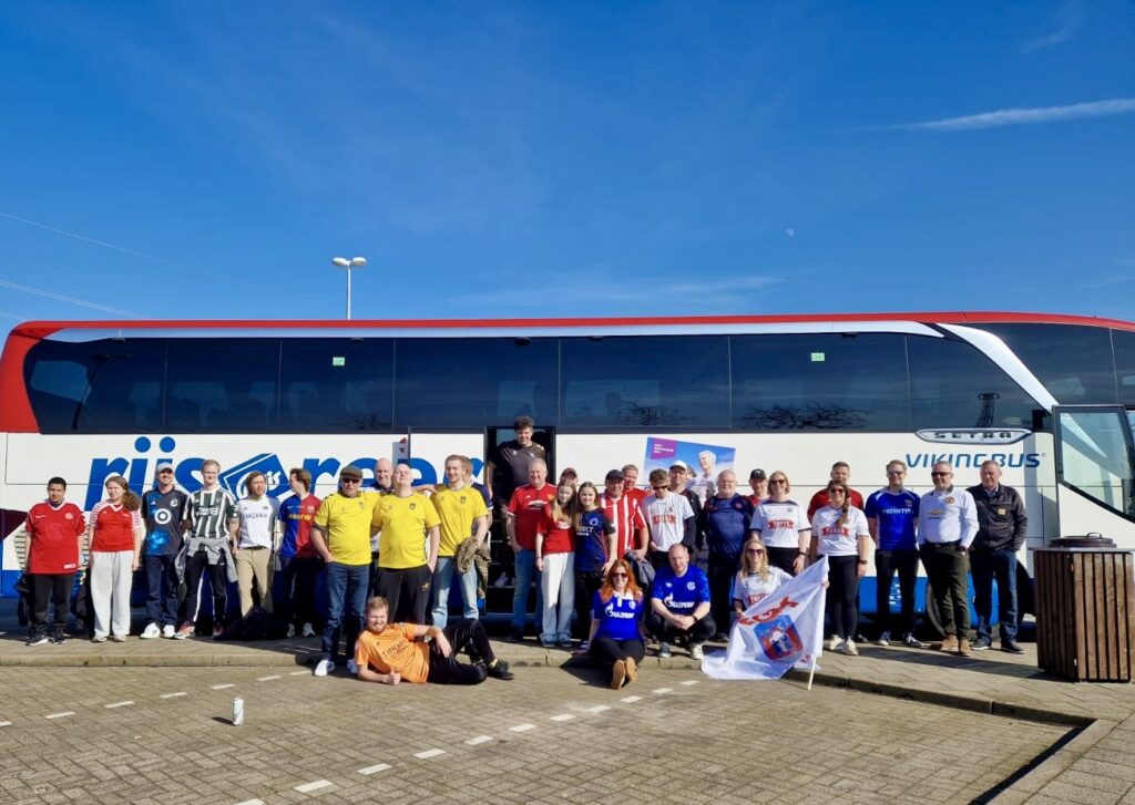 Groundhopping Tours på bustur.