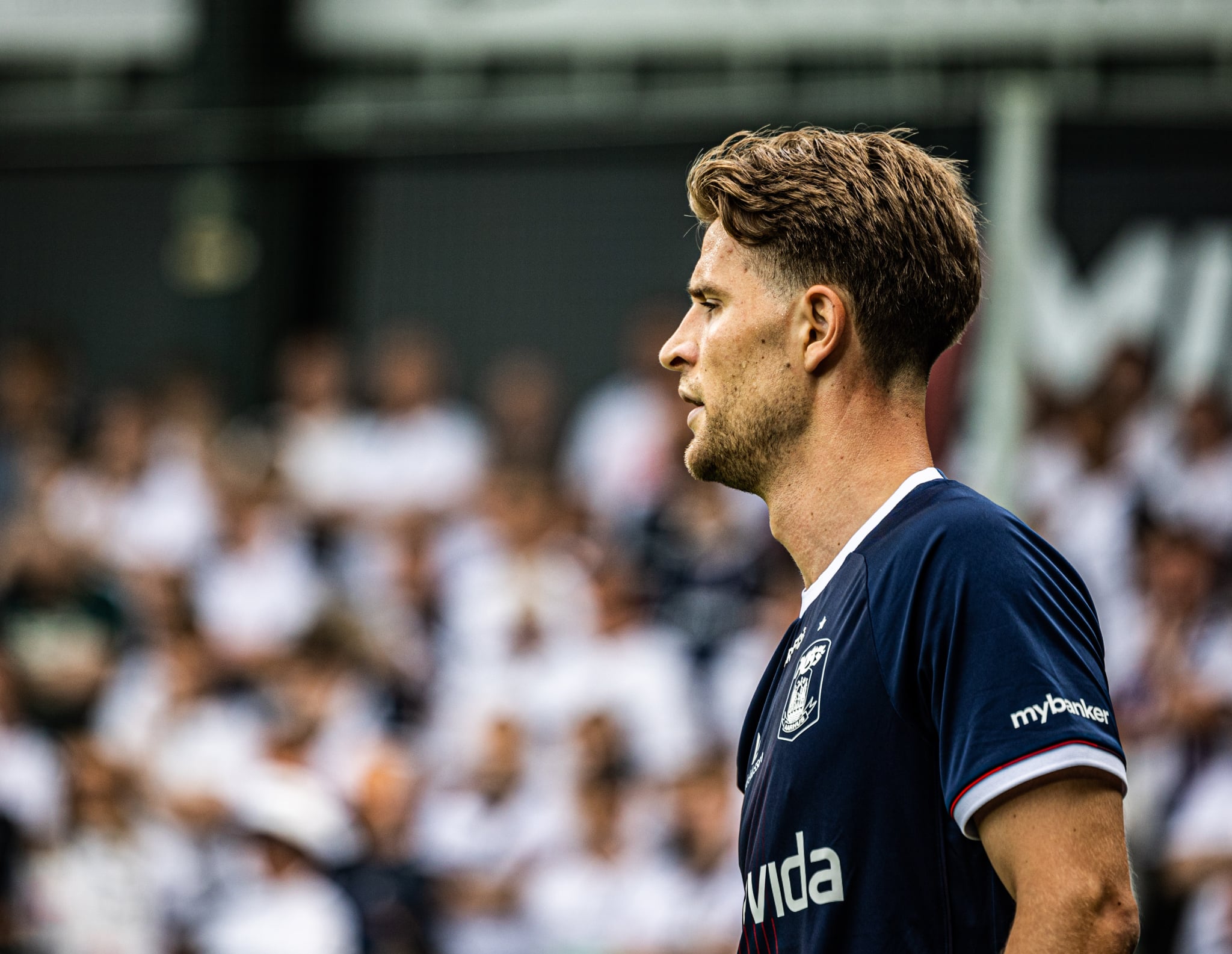 Rasmus Carstensen i kamp mod Sønderjyske.