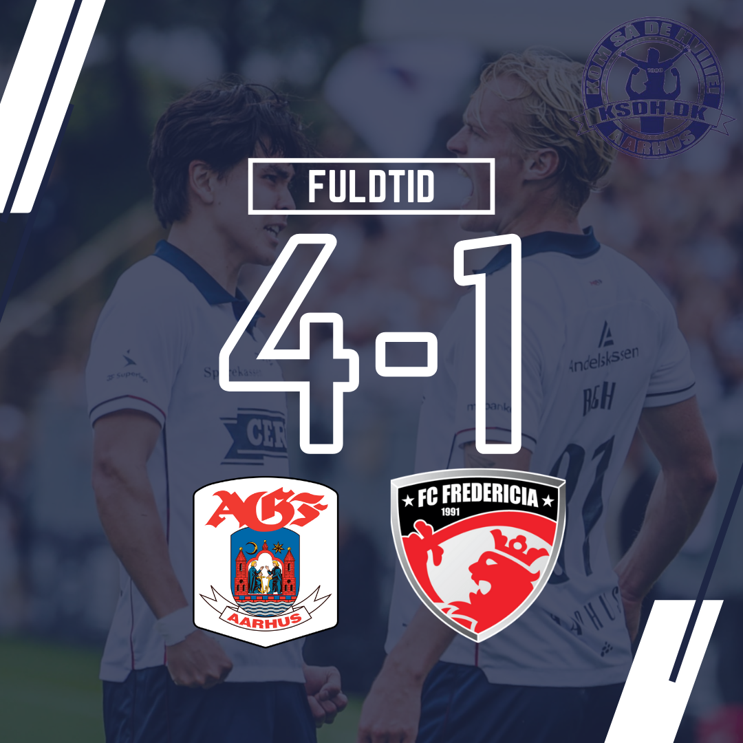 AGF - FC Fredericia: Festugen gjorde sit indtog i Vejlby