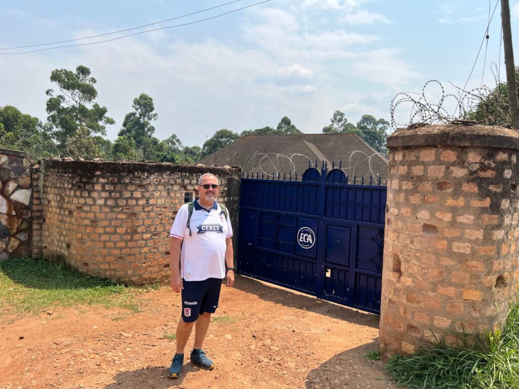 Per Hvid Jensen uden for ECA's tidligere lokaler.