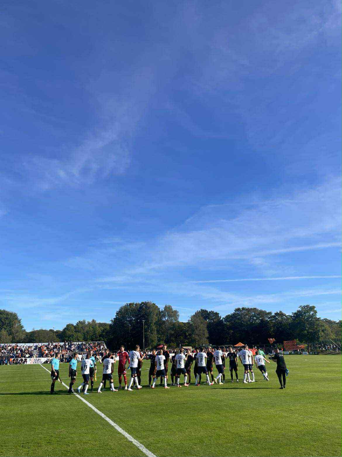 AGF inden kampen mod Hillerød