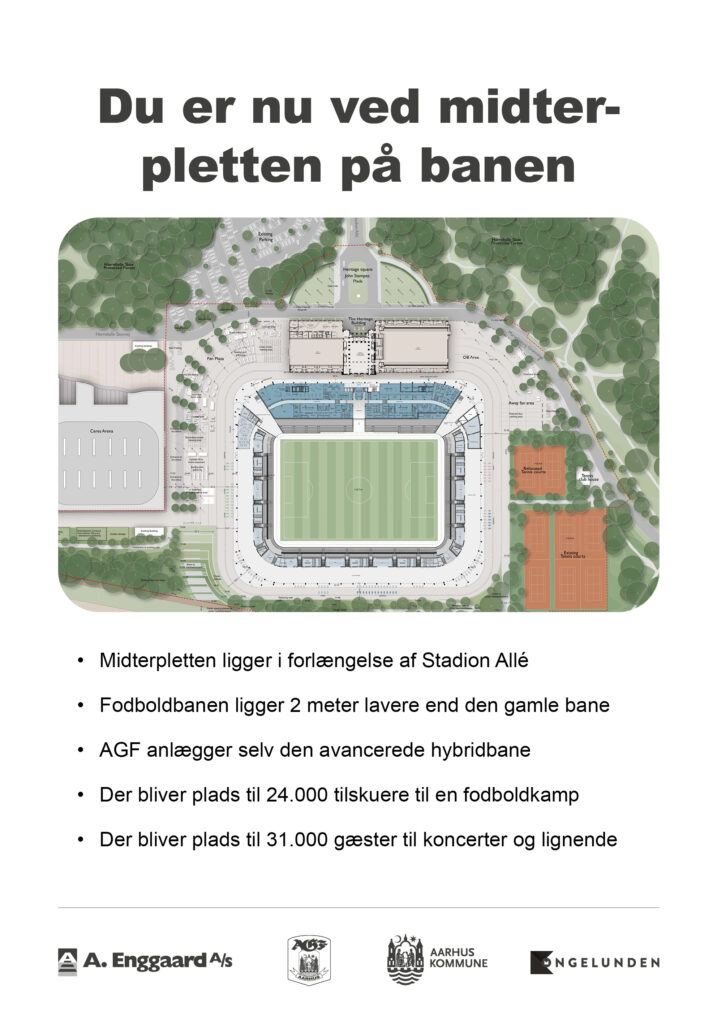 Midterpletten på tegning i Kongelunden.