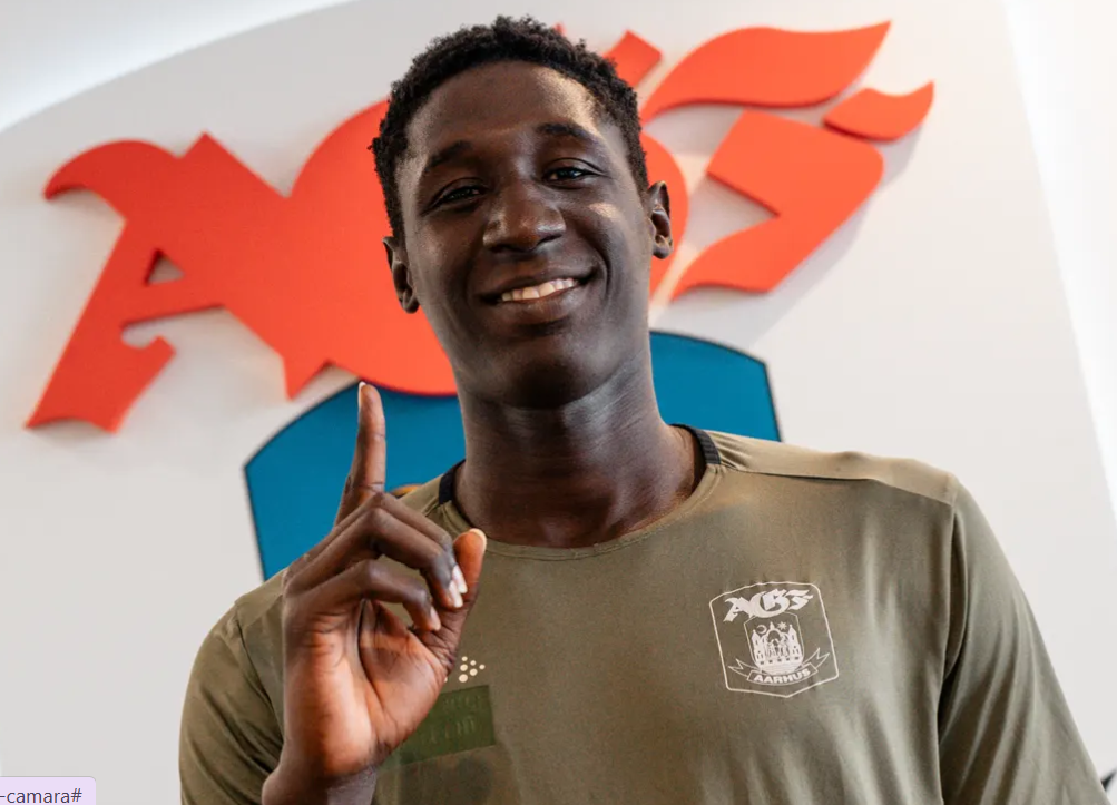 Mouhammade Camara præsenteres i AGF.