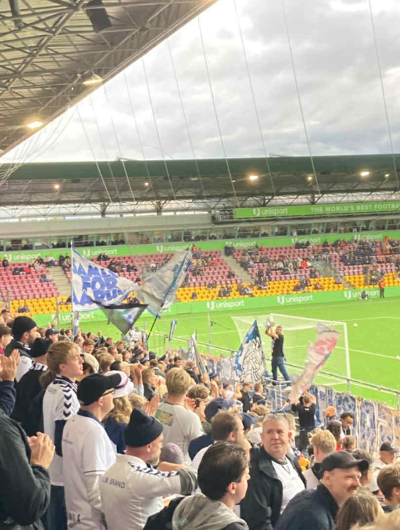 AGF-fans i Farum 2025.