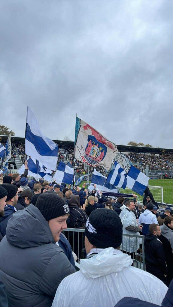 AGF-fans på Ceres Park Vejlby mod SIF.