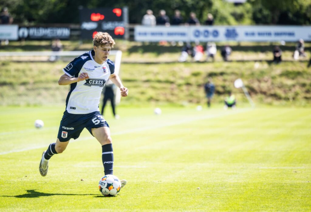 Tómas Óli Kristjánsson på Fredensvang.