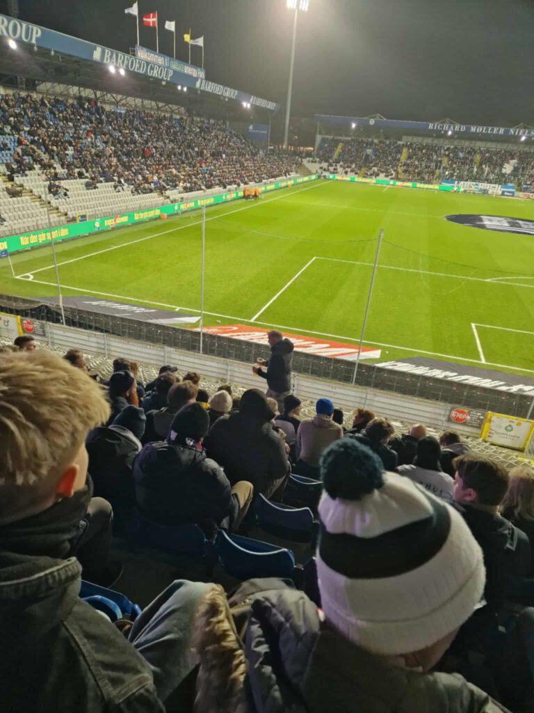 AGF-fans på plads på Nature Energy Park i 2025.
