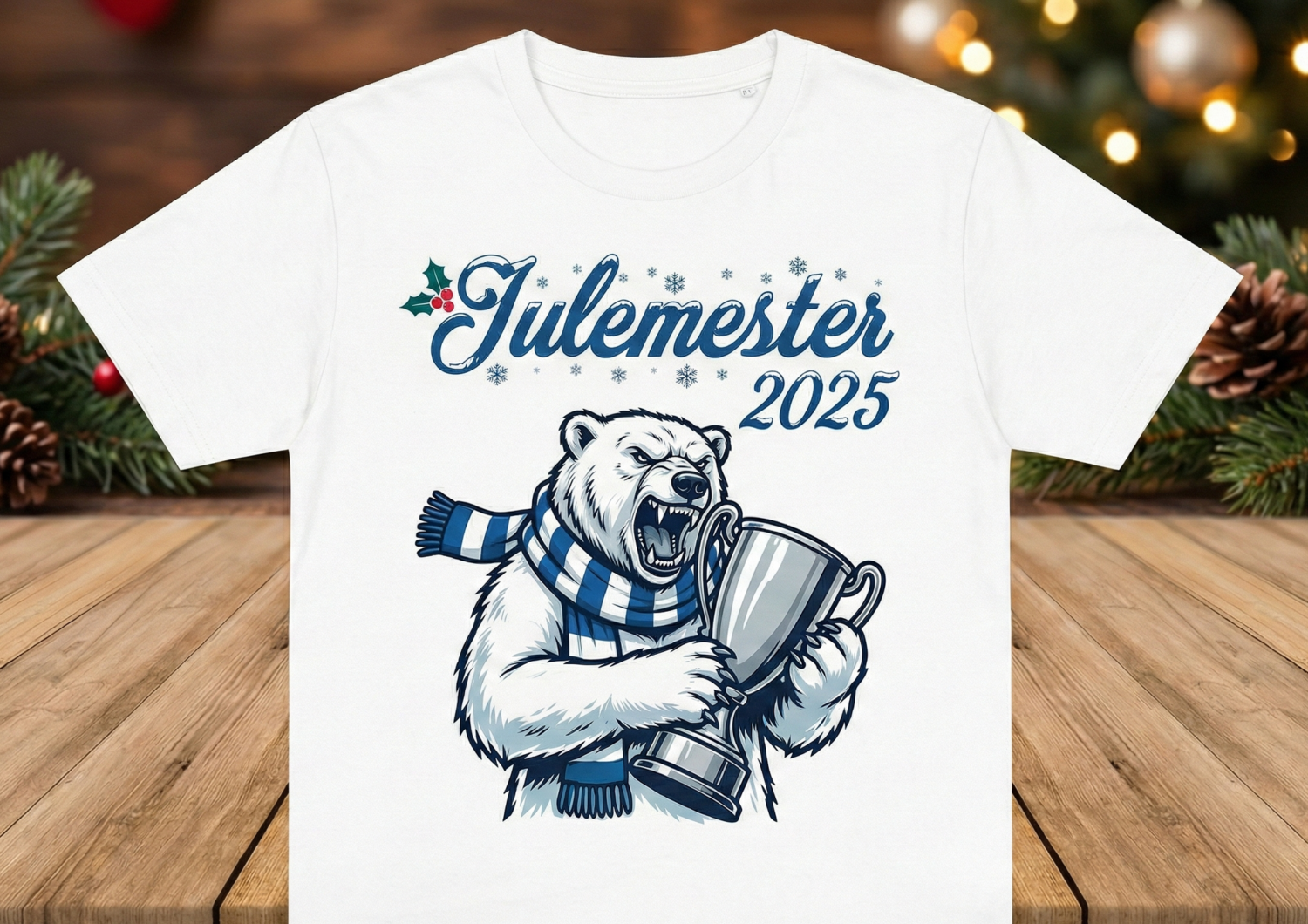 Julemester 2025 T-Shirt - Hvid