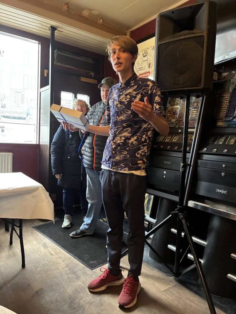 Jakob Emil Beikes, formand, AGF Fanclub Aarhus.