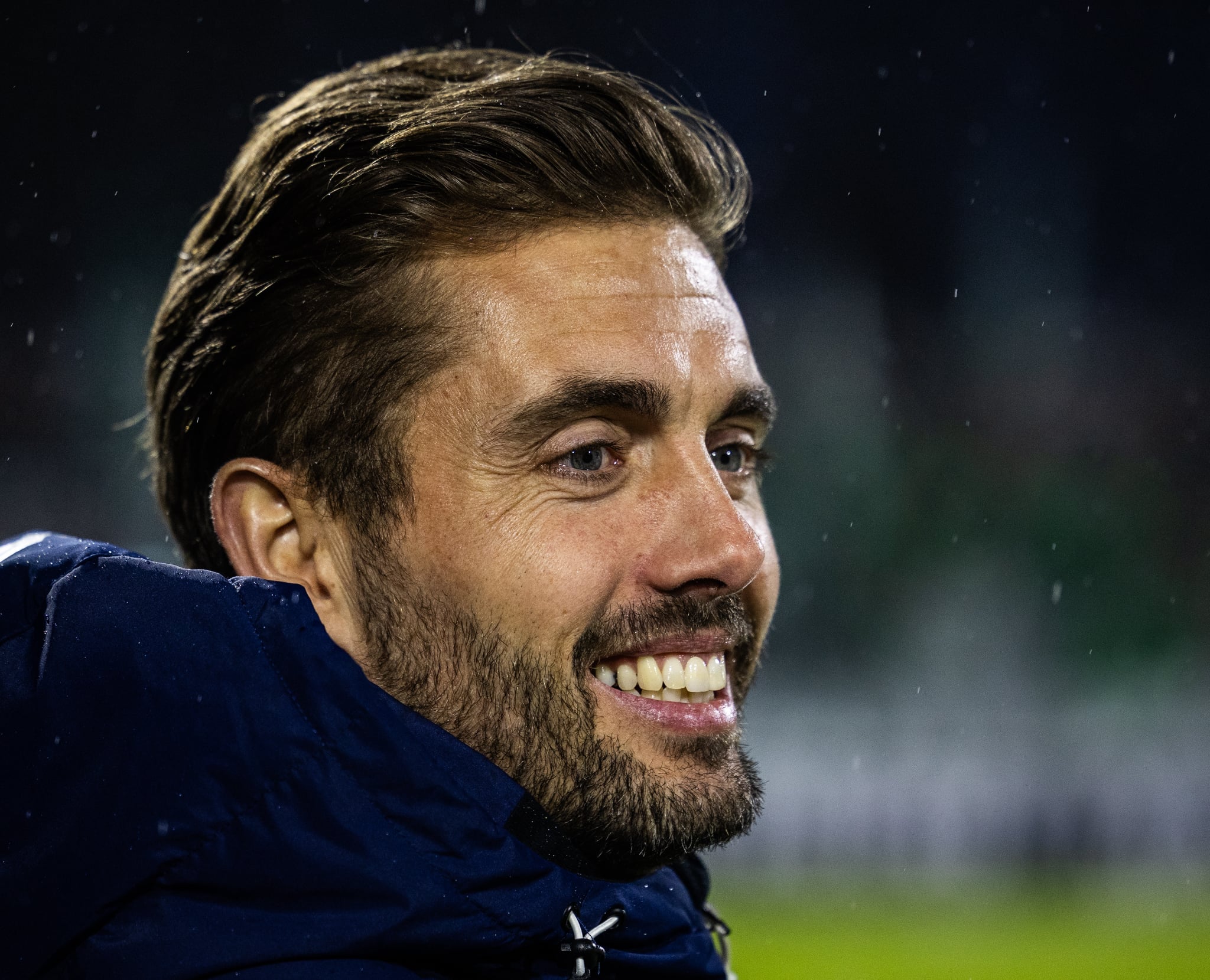 Jakob Poulsen smiler efter sejr på Ceres Park Vejlby.