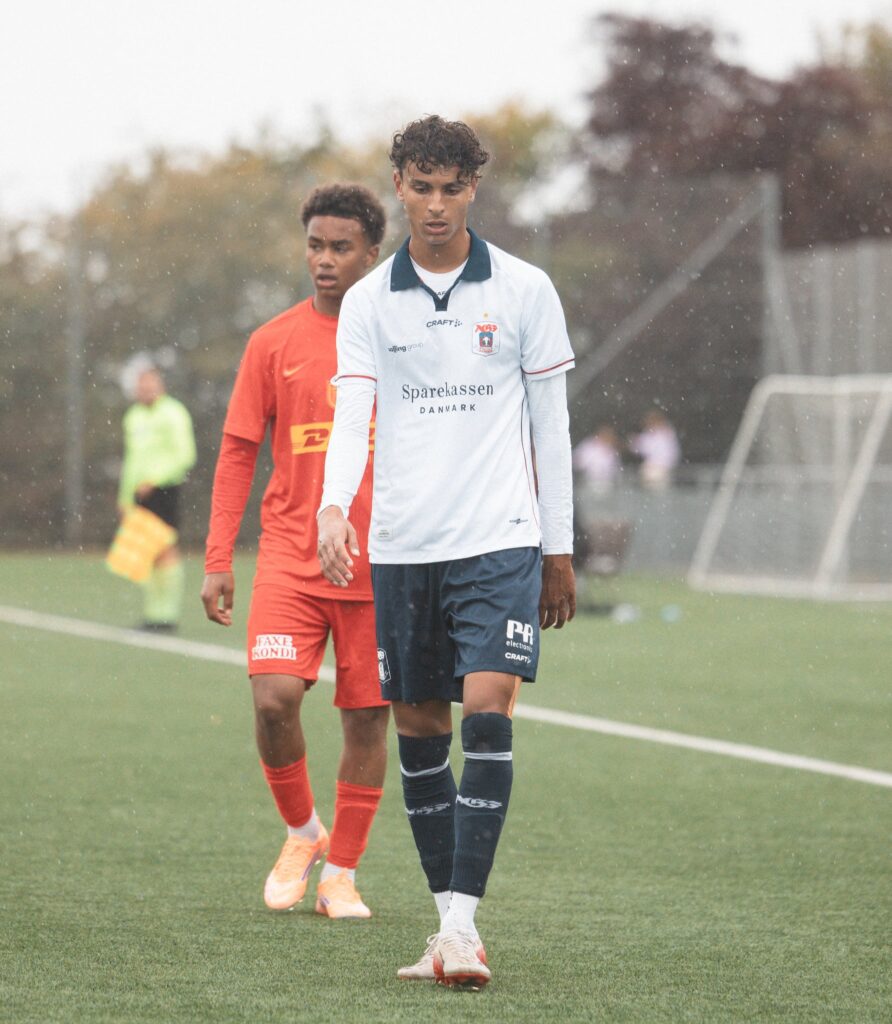 Andreas Harsløf mod FC Nordsjælland U19.