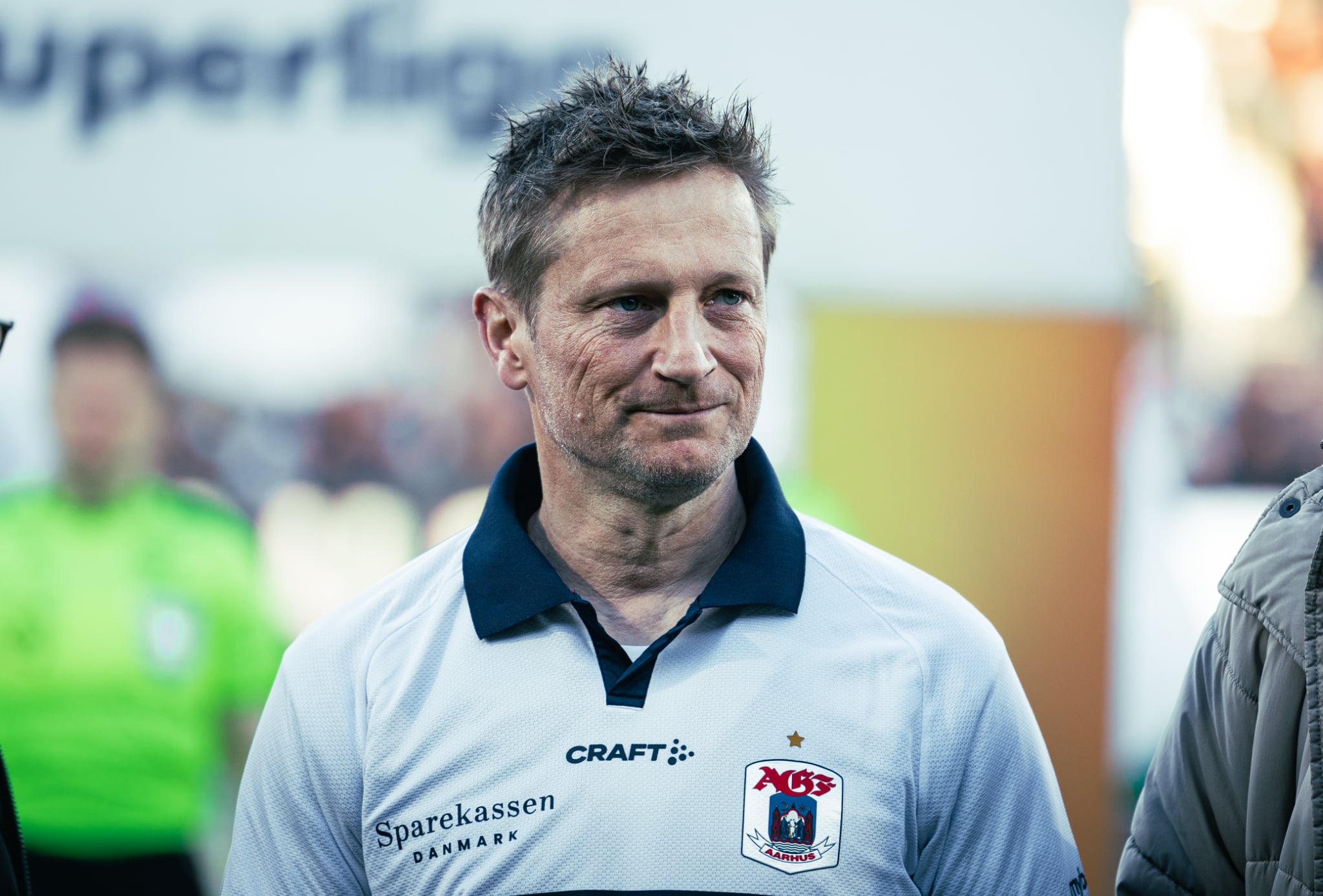 Martin Jørgensen i AGF-trøje.
