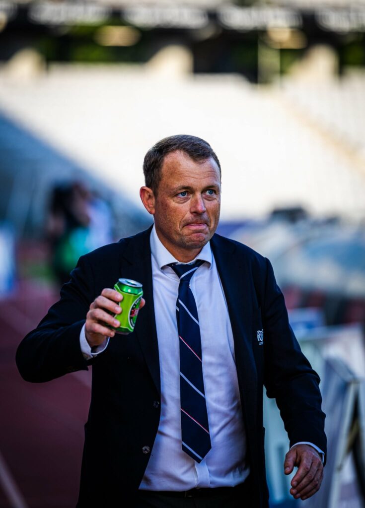 Jacob Nielsen med øl.
