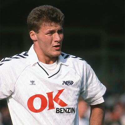 Marc Rieper i AGF-trøjen.