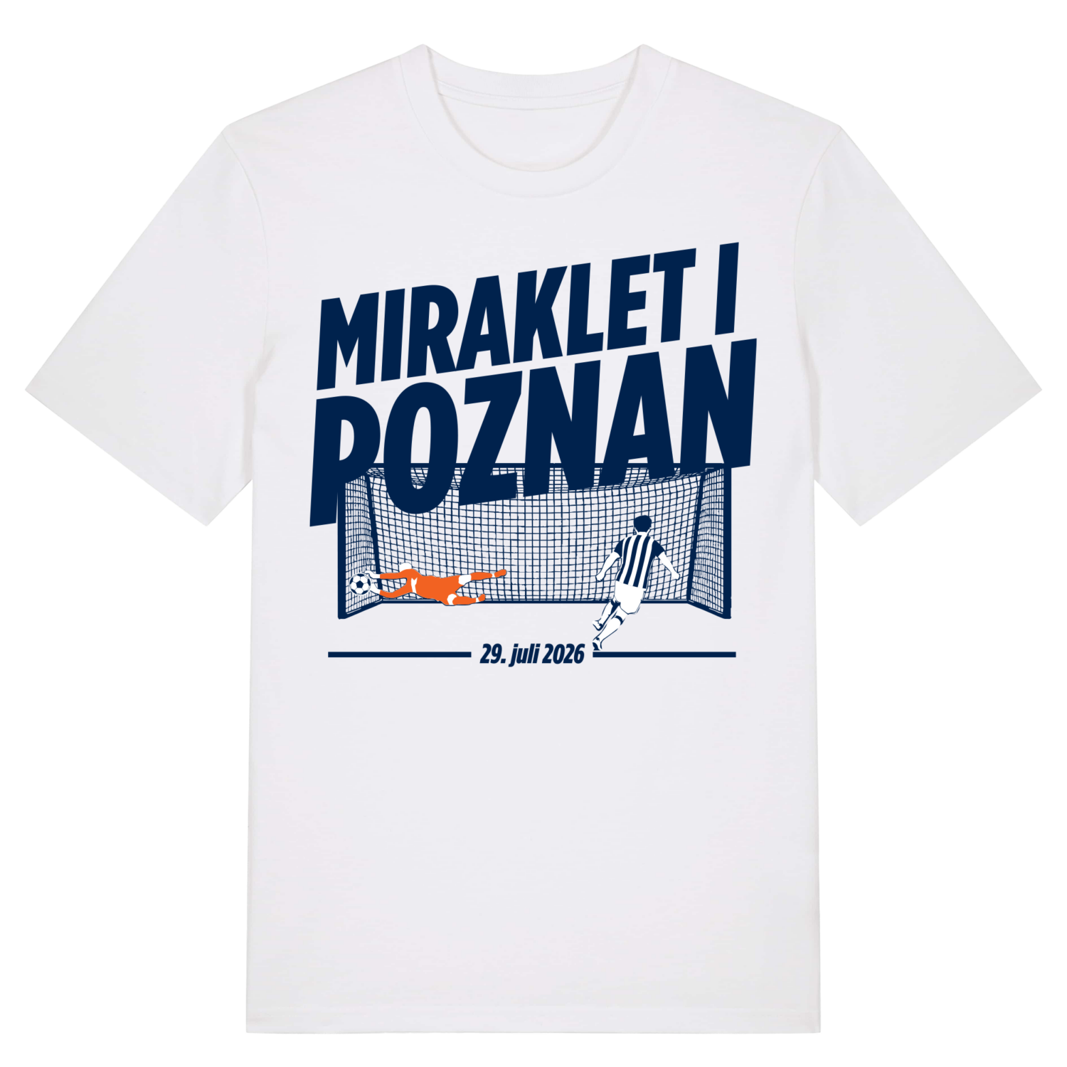 Miraklet i Poznan t-shirt i hvid